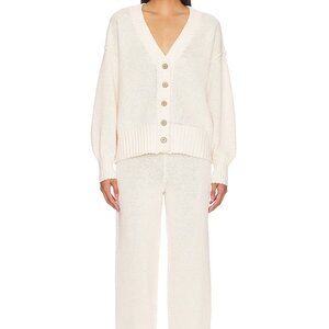 NWOT FREE PEOPLE Hailee Cardi Sweater Set – Powder Sand – Size X-Small